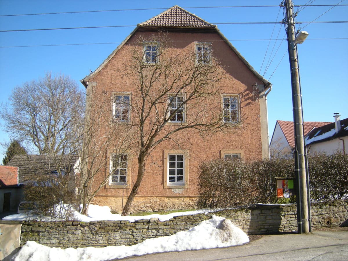 Vorzustand Fassade West