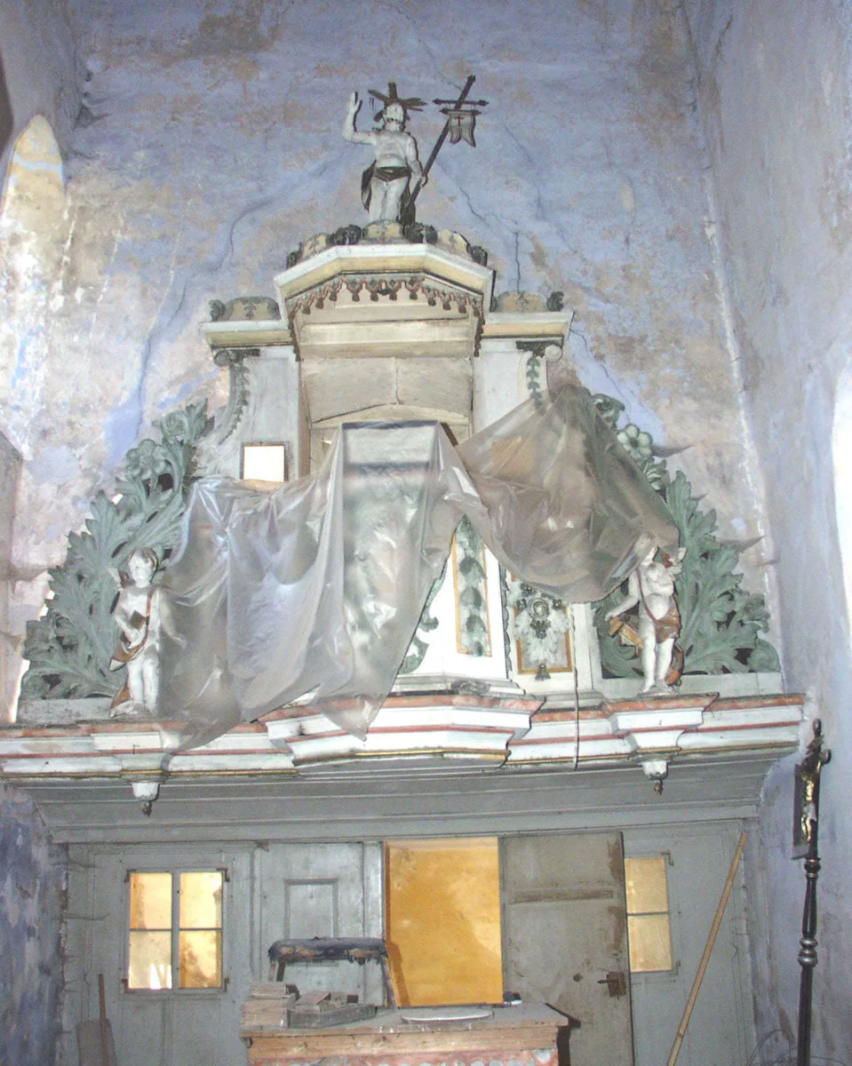 Kirche Eichenberg Vorher