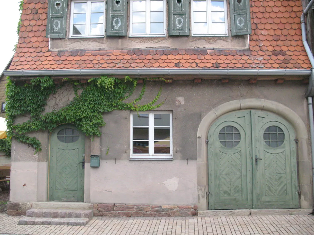 Anbau und Fassung Vorher