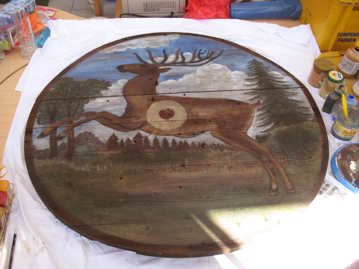 Restaurierung am Jagdhaus Nachher